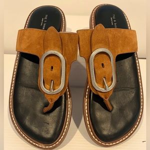 RAG & BONE leather sandals.